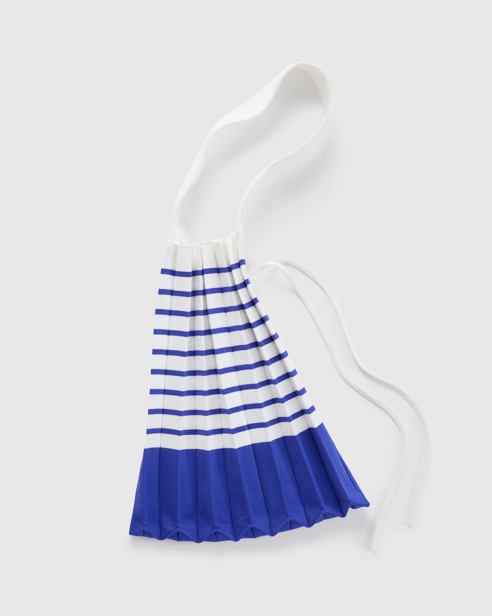 Accordion Stripe Knit Bag - Image 3