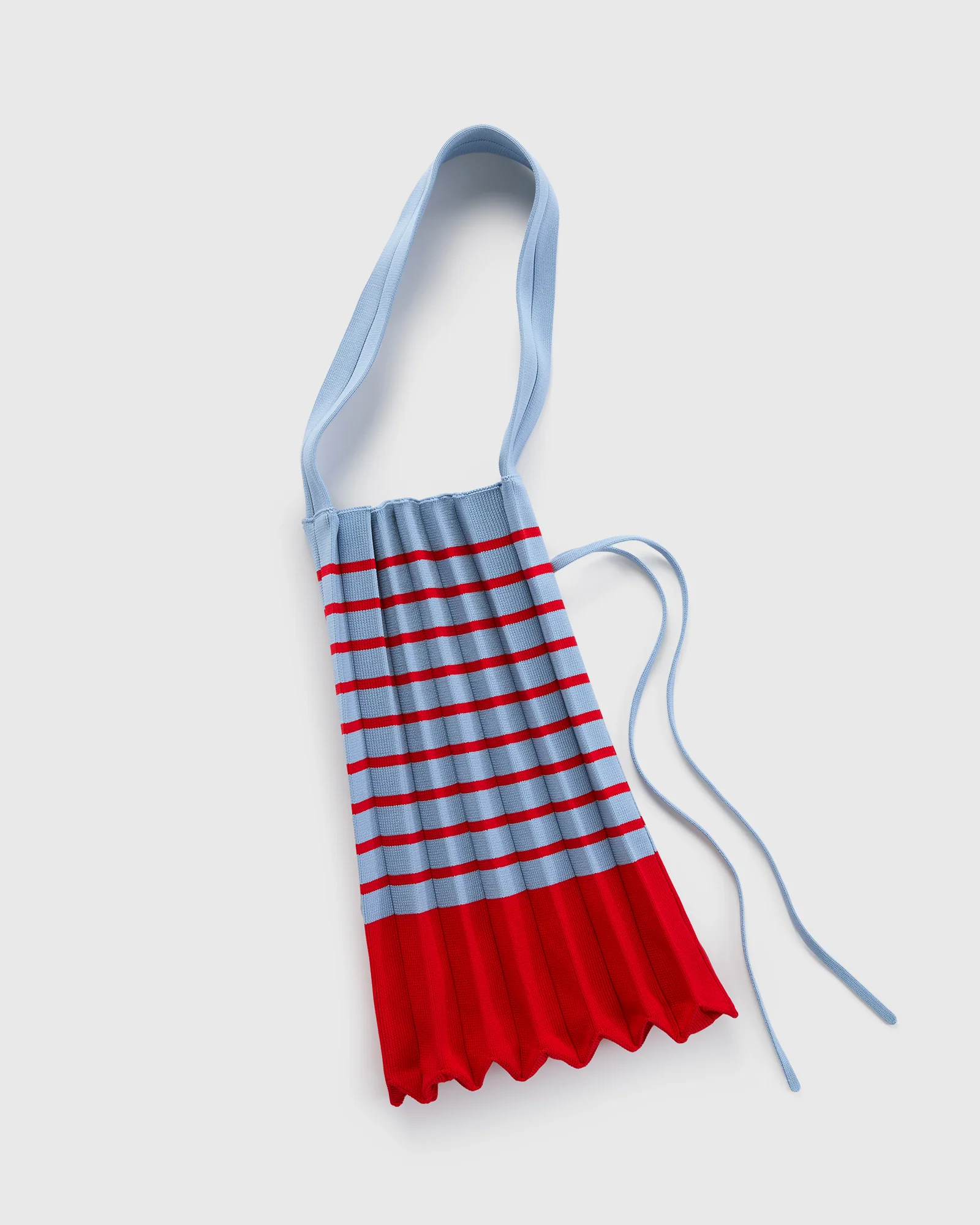 Accordion Stripe Knit Bag - Image 3