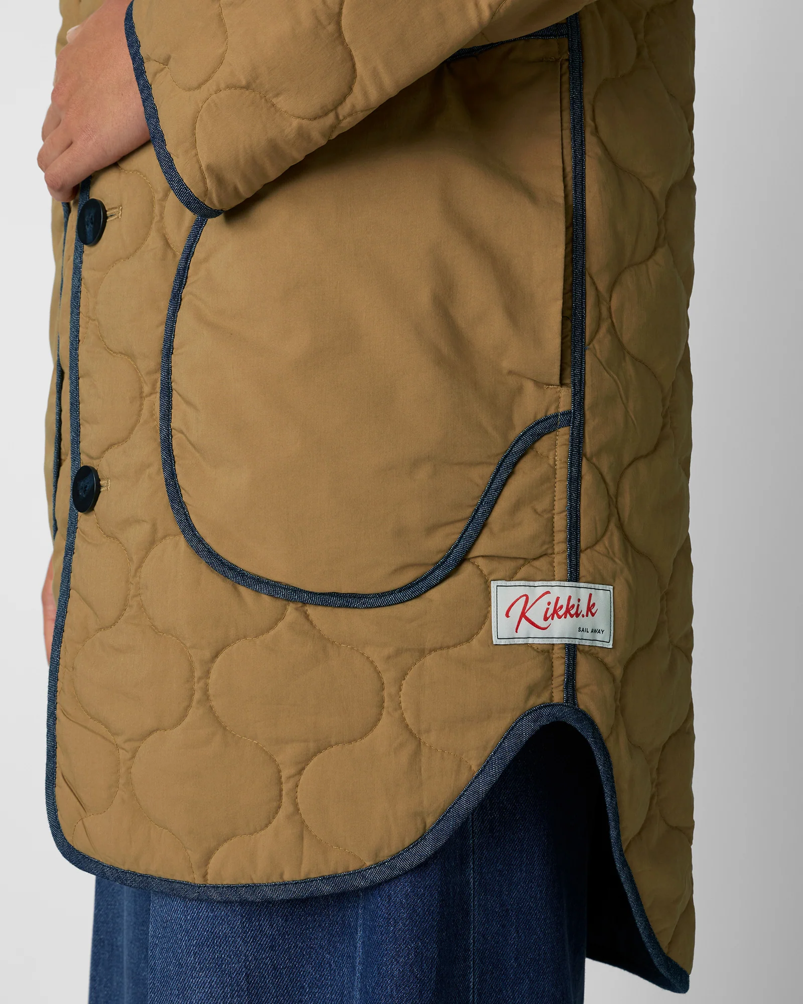 Chambray Reversible Coat - Image 7
