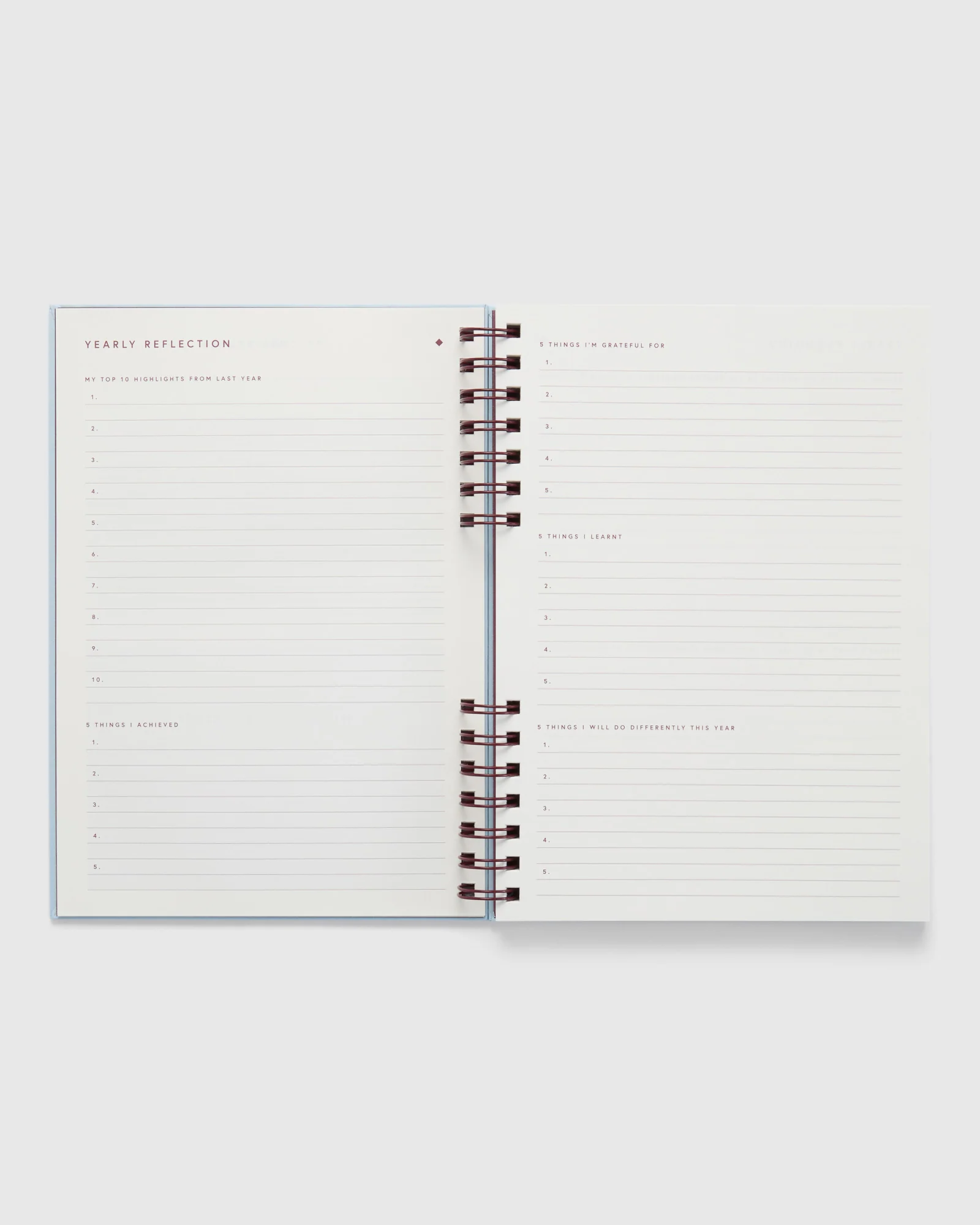 Goals Weekly Diary B5 2026 - Image 12
