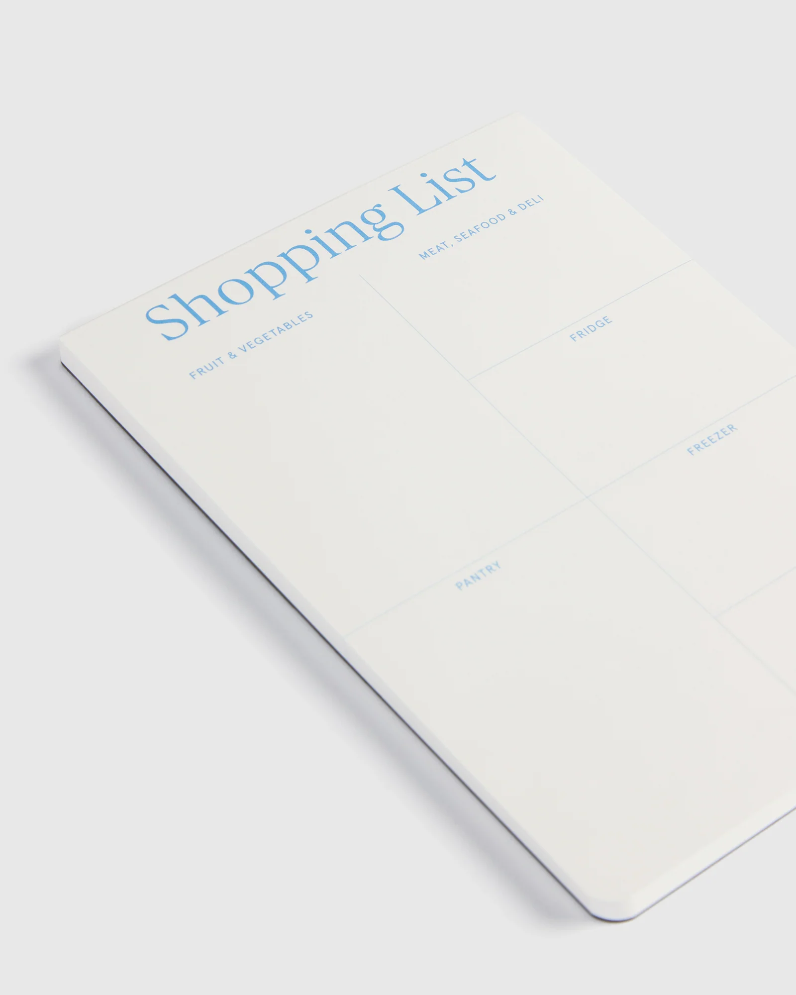 Shopping List Notepad B6 - Image 2